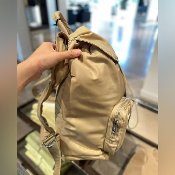 Burberry Tan Nylon Backpack - Picture 4 of 10